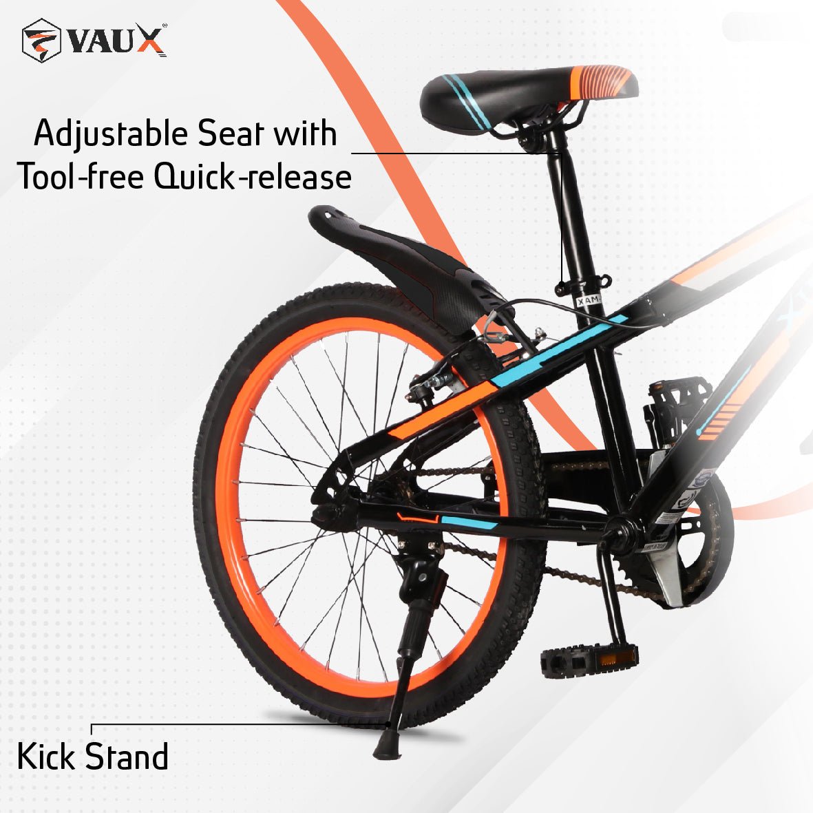VAUX Max 24" Bicycle - Orange - Marah Kids