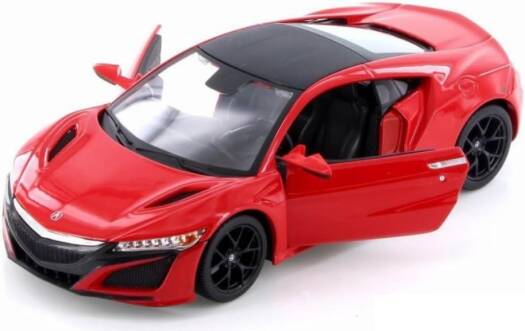 D - power MSZ – Acura NSX - Red | Die - Cast Replica, Ultimate Collector's Item, Super Cars | Toy Vehicles, Metal Toy Car Model - Pull Back Collection | Size - 1:32, For Kids 3+ - Marah Kids