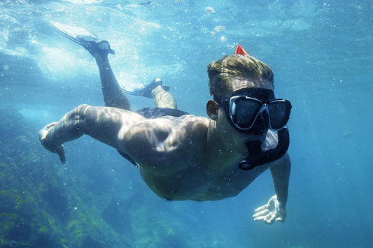 BWSUM HYDRO - PRO BLACKSEA SNORKEL & FIN SET S/M - Marah Kids