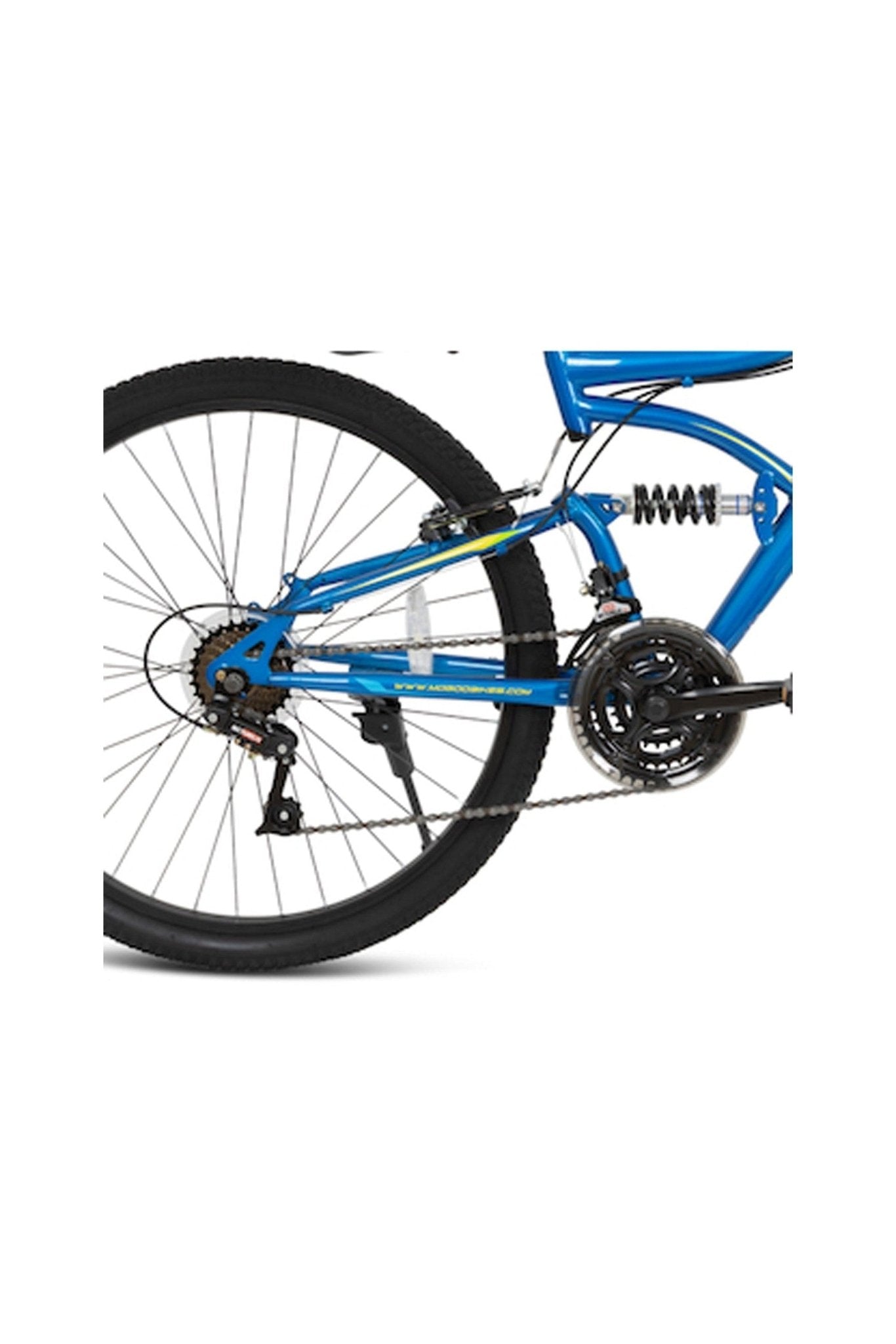Aviator 26" Dual Suspension Mountain Bike - Blue - Marah Kids