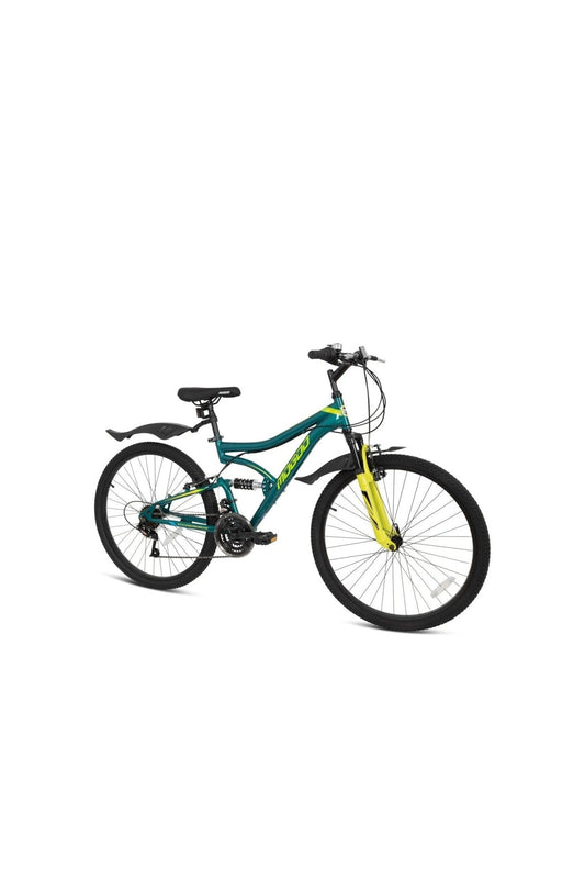 Aviator 26" Dual Suspension Mountain Bike - Green - Marah Kids