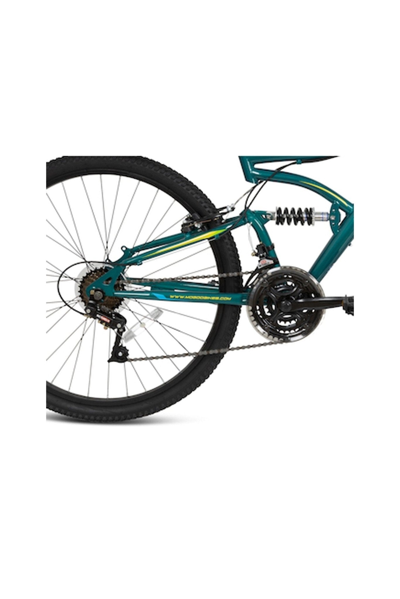 Aviator 26" Dual Suspension Mountain Bike - Green - Marah Kids