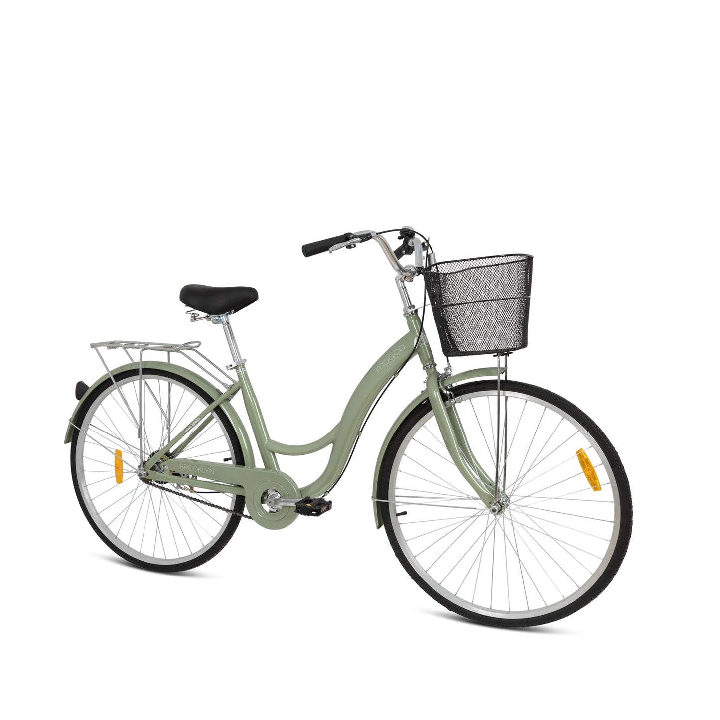 Brooklyn 26" City Bike - Green - Marah Kids