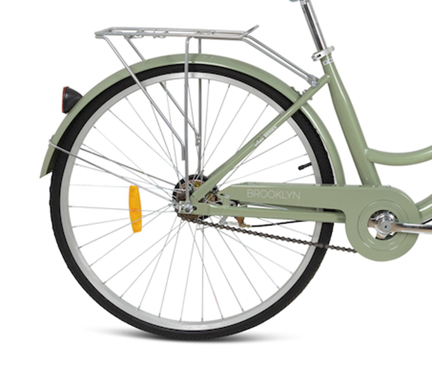 Brooklyn 26" City Bike - Green - Marah Kids