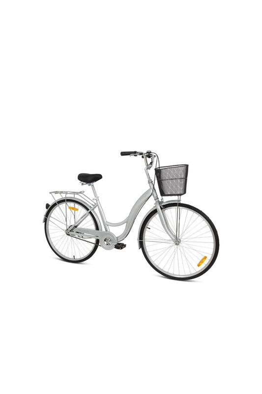 Brooklyn 26" City Bike - Silver - Marah Kids