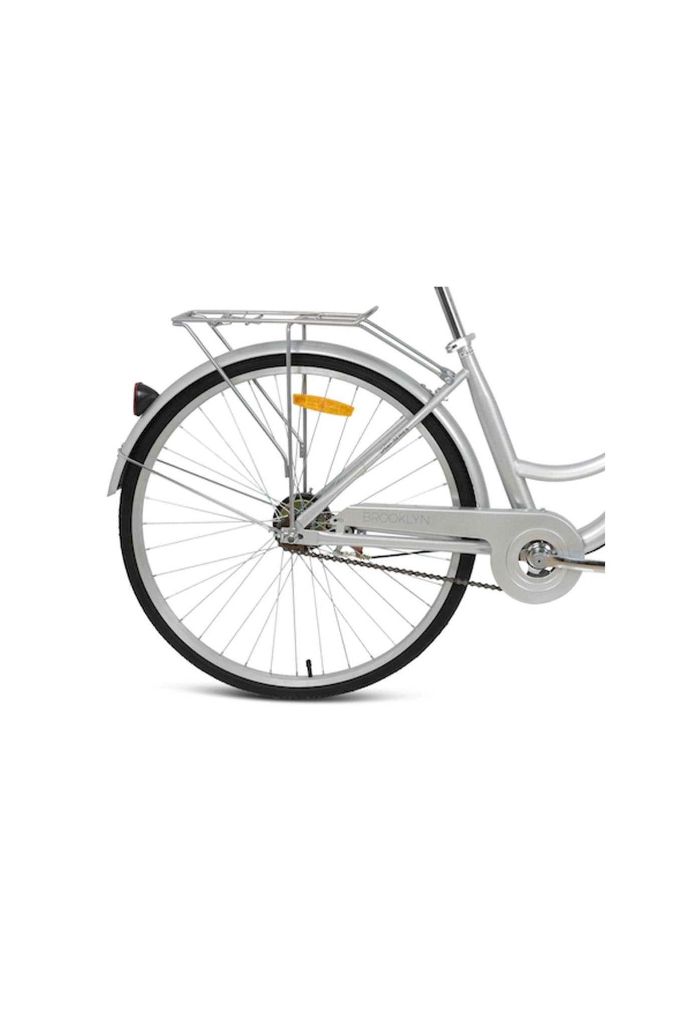 Brooklyn 26" City Bike - Silver - Marah Kids