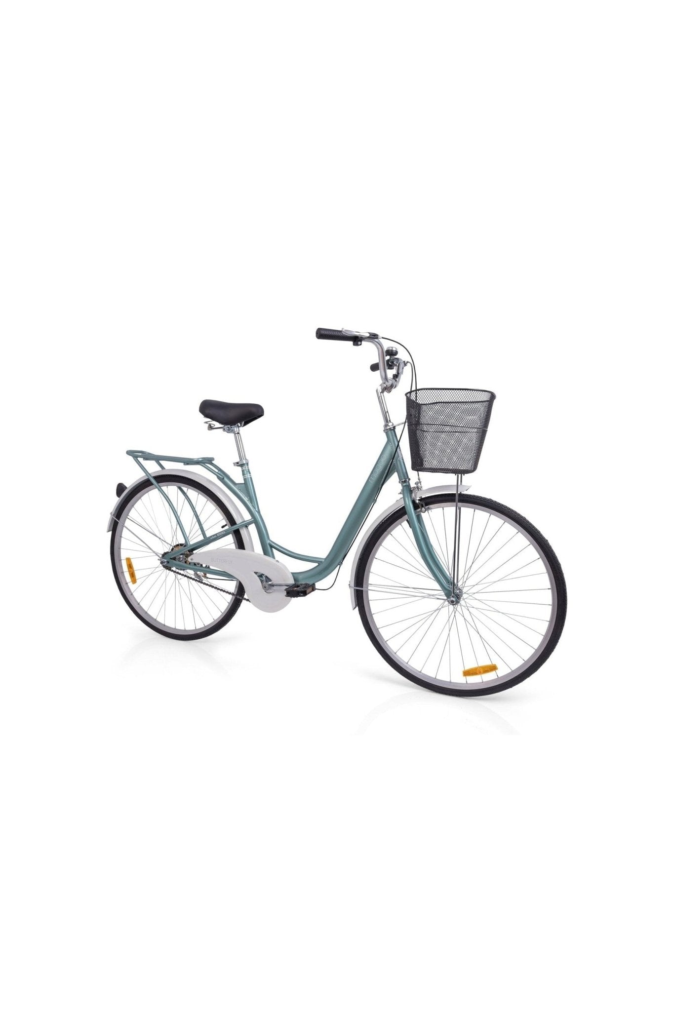 Butterfly 26" City Bike - Green - Marah Kids