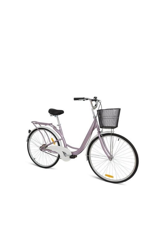 Butterfly 26" City Bike - Purple - Marah Kids