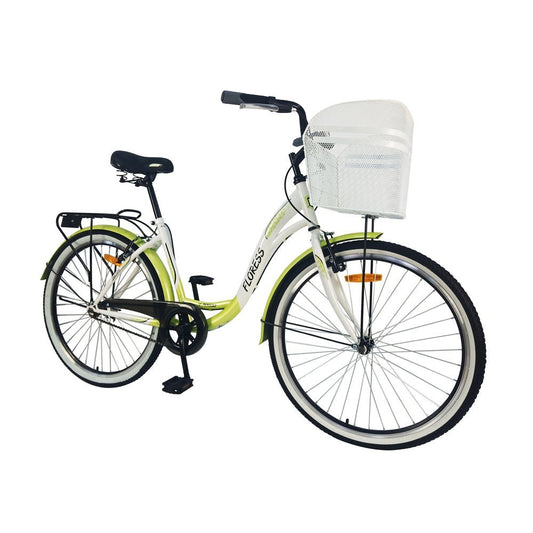 Floress 26" Lady Bike - Green - Marah Kids