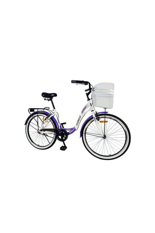 Floress 26" Lady Bike - Purple - Marah Kids