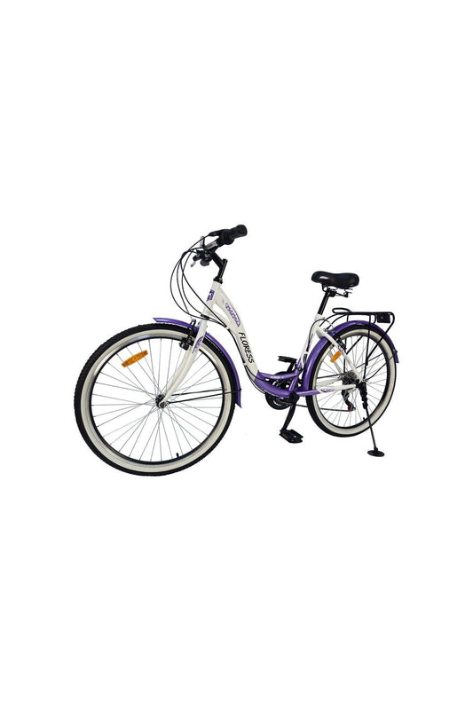 Floress 24" 21 Speed Lady Bike - Purple - Marah Kids