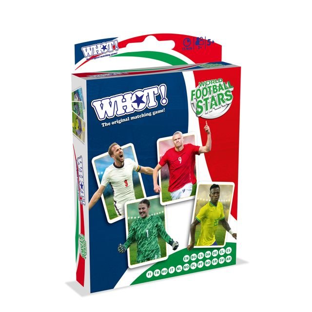 Waddi Playing Cards Whot World Football Star - Marah Kids