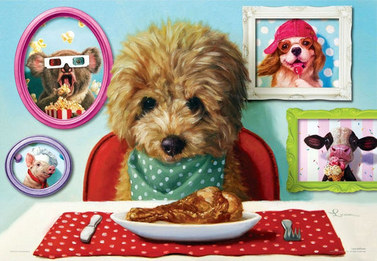 Eurographics Puzzle 100 In Dinner Time By Heffernan - Marah Kids