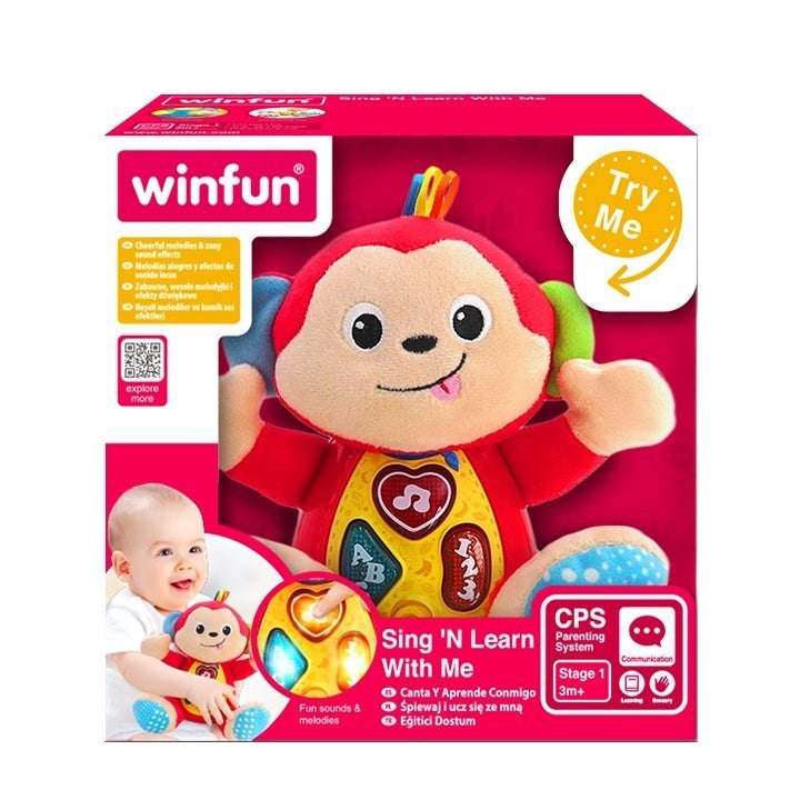 Sing 'N Learn Animal Pal - Monkey - Marah Kids
