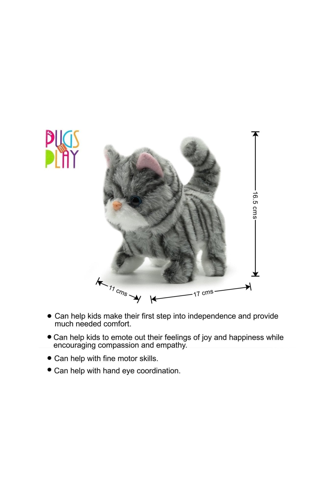 Zoe Walking Cat - Marah Kids