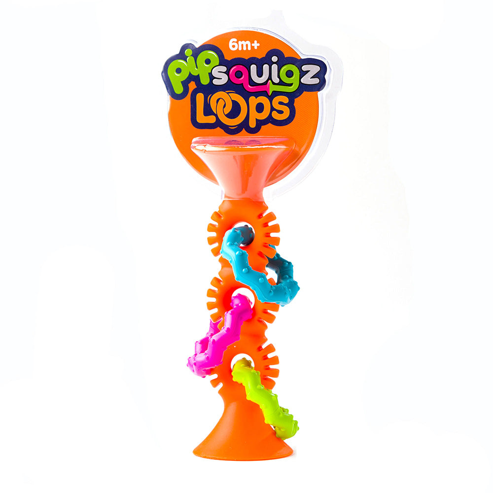 Tomy - Fat Brain Toys pipSquigz Loops- Orange