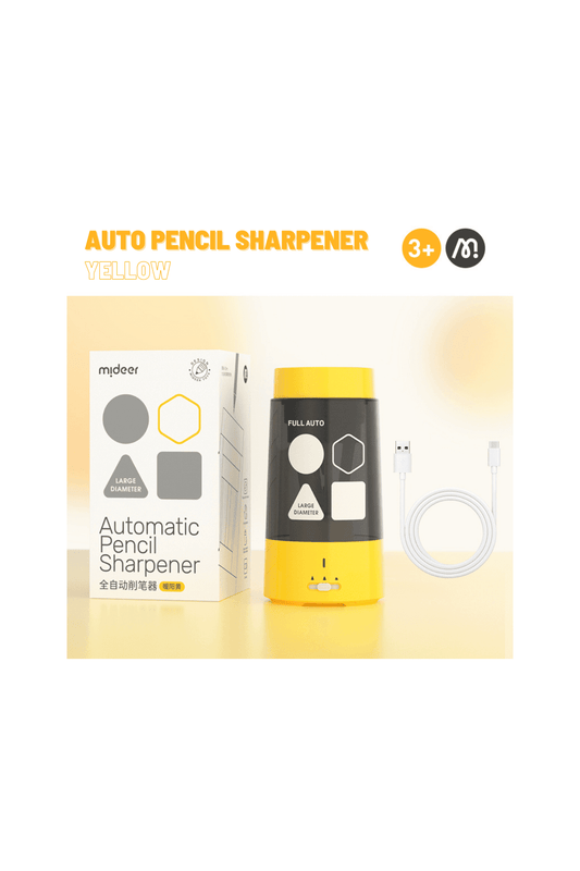 Automatic Pencil Sharpener - Yellow - Marah Kids