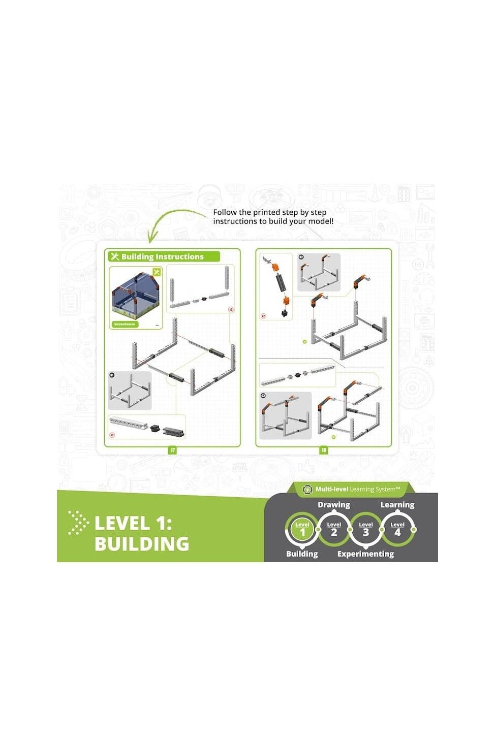 Engino STEAM Labs How Greenhouses Work Construction Kit - Marah Kids