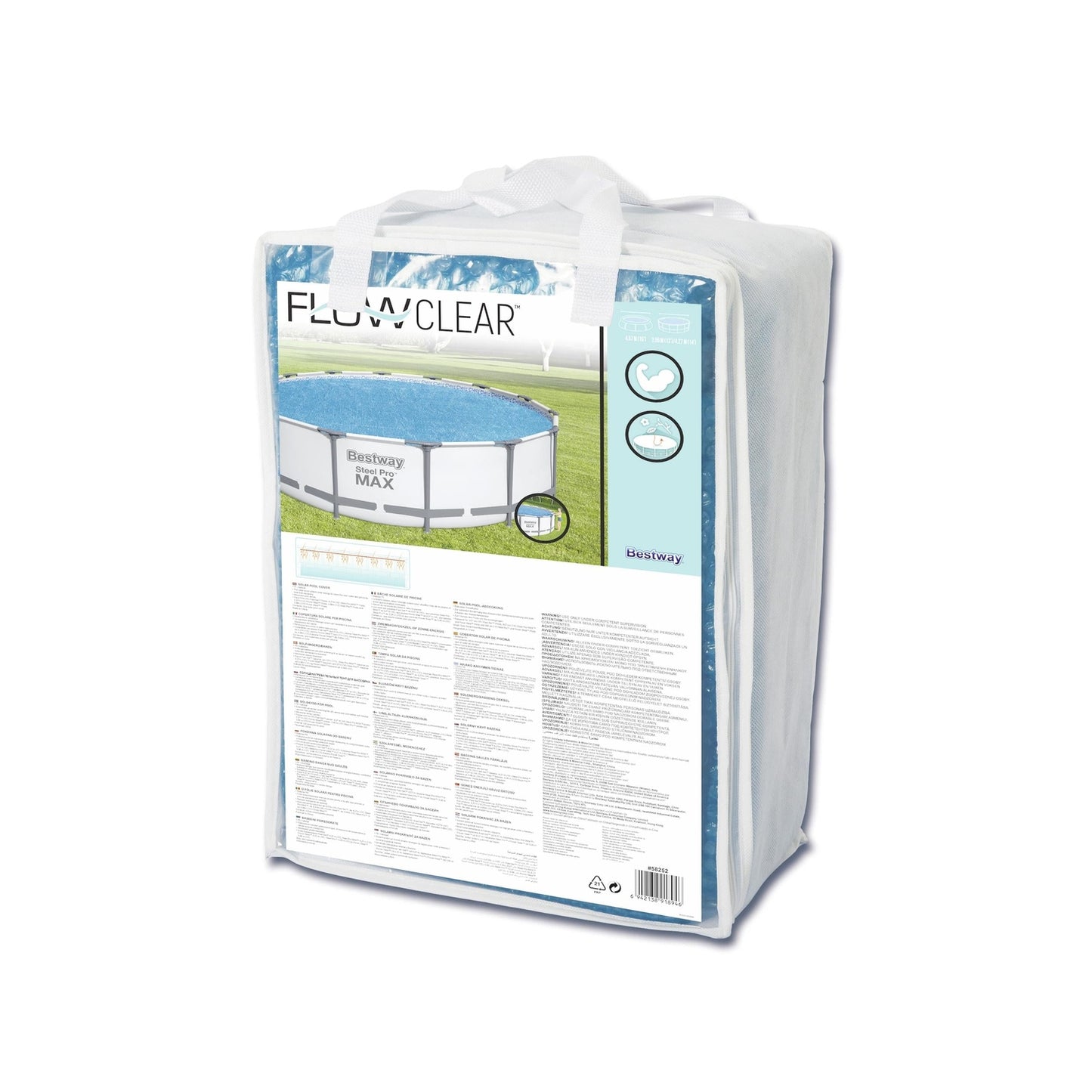 Bestway Pool Cover Steel 457Cm