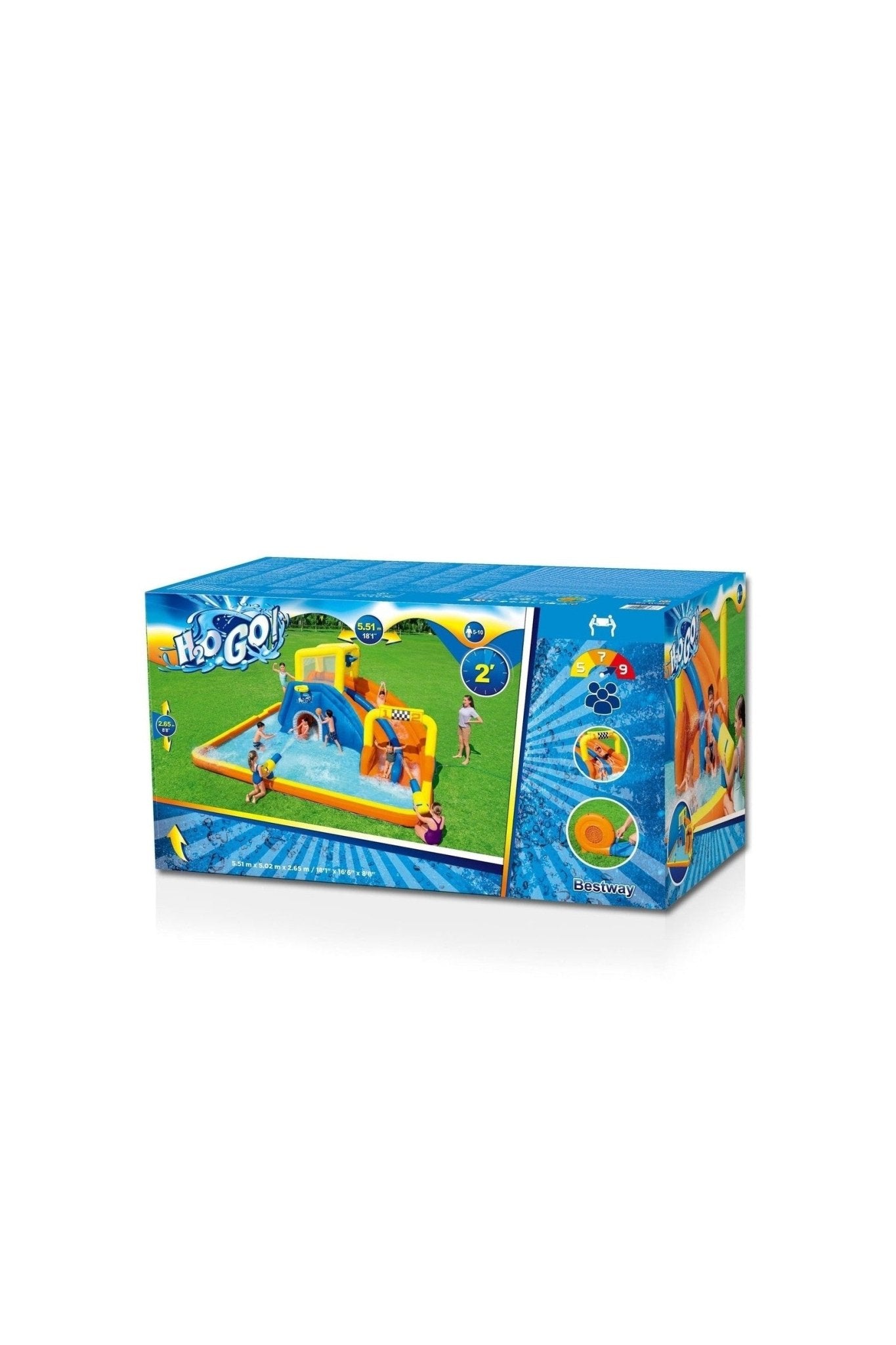 Bestway Waterprk Speedmga 551X502X265Cm - Marah Kids