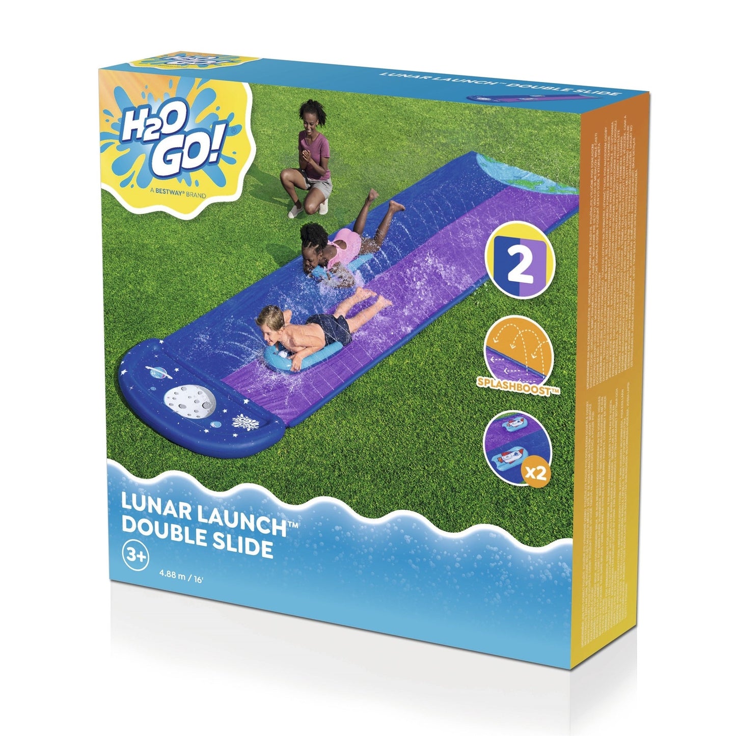 Bestway H2Ogo Slide Lunar Launch 488Cm