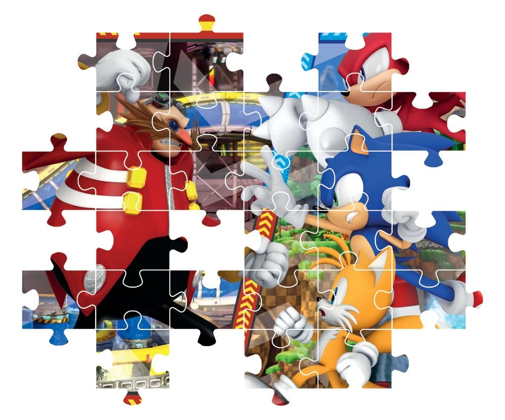 Clementoni Puzzle Sonic vs Eggman 180 - pieces - Marah Kids
