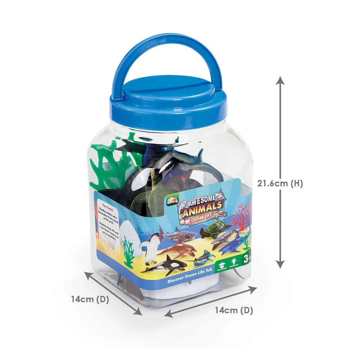 Addo Awesome Animal Disc The Ocean Tub - Marah Kids