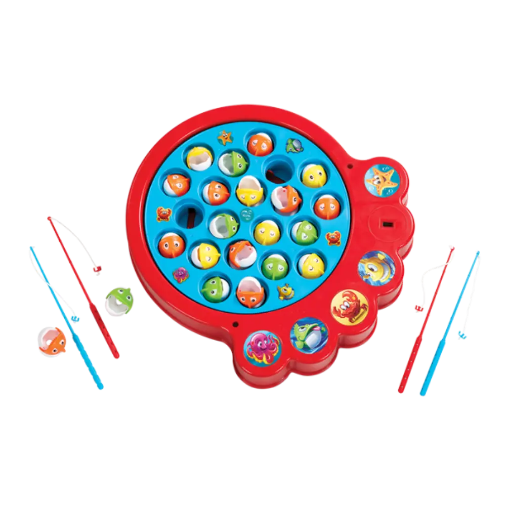 Addo Games Frantic Fishing, Fishing Rod Set Toddler Role Play, Fish Game Toy