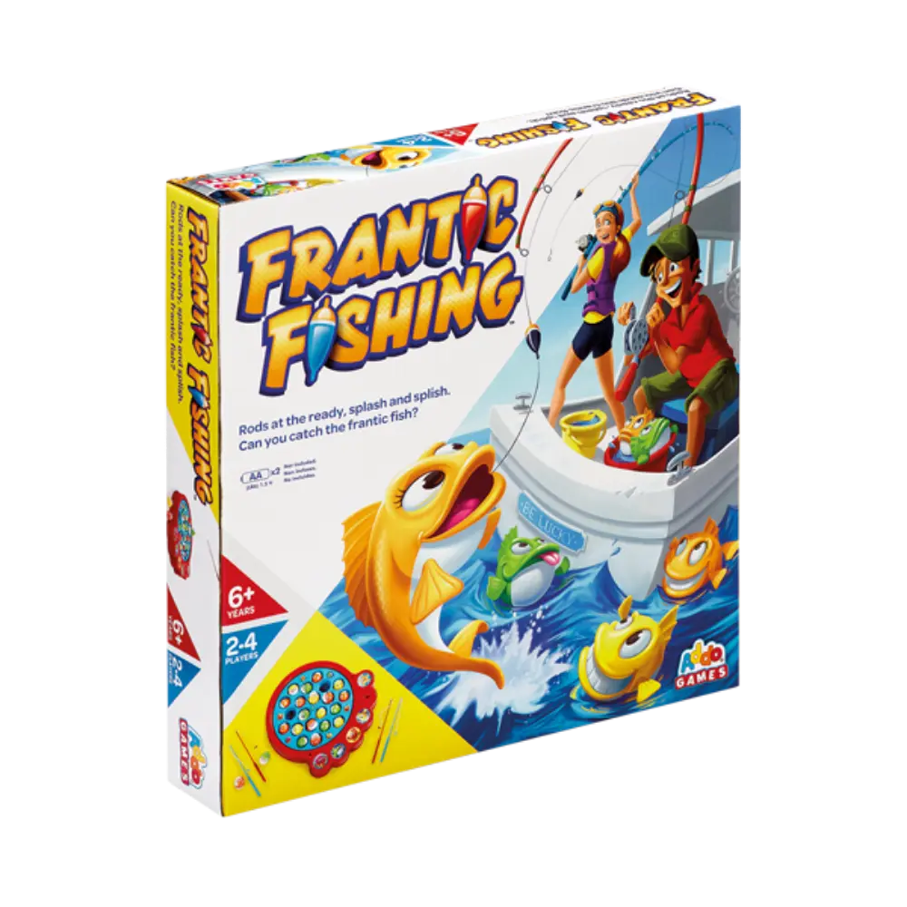 Addo Games Frantic Fishing, Fishing Rod Set Toddler Role Play, Fish Game Toy