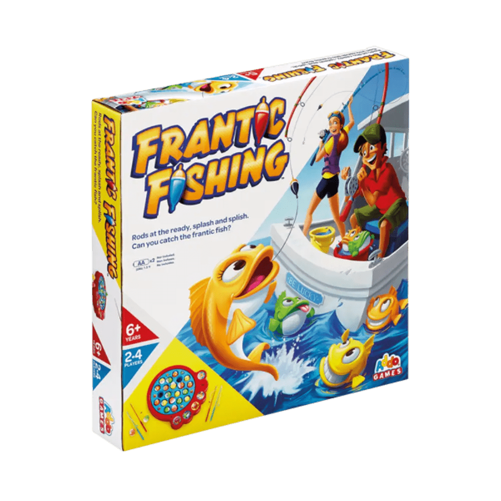 Addo Games Frantic Fishing | Toddler Fishing Rod Role Play Toy - Marah Kids