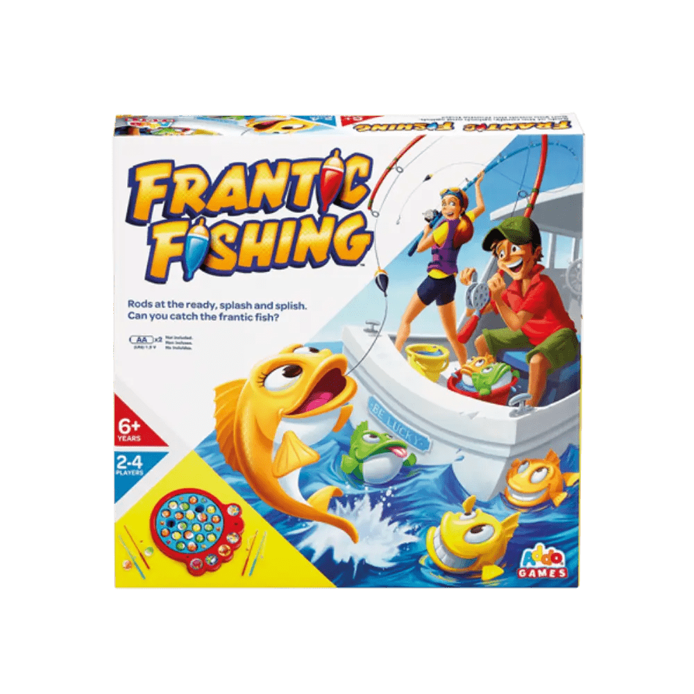 Addo Games Frantic Fishing | Toddler Fishing Rod Role Play Toy - Marah Kids