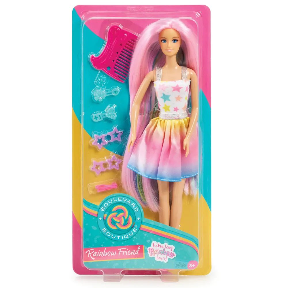 Addo Bb Rainbow Doll Xl Hair - Marah Kids