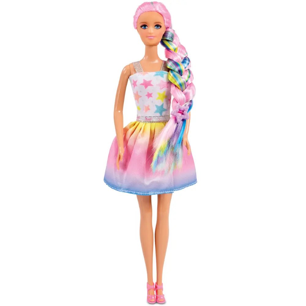 Addo Bb Rainbow Doll Xl Hair - Marah Kids