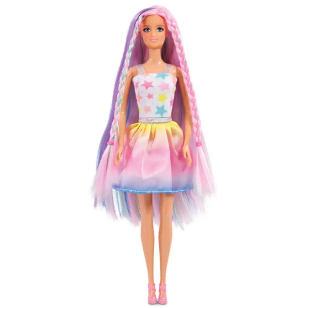 Addo Bb Rainbow Doll Xl Hair - Marah Kids