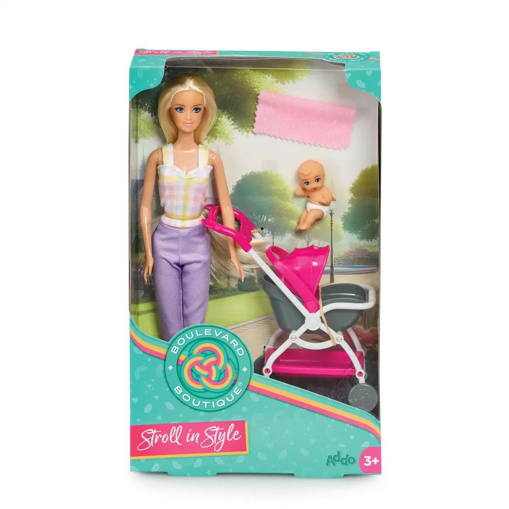 Addo Boulevard Boutique Doll Stroller Set - Marah Kids