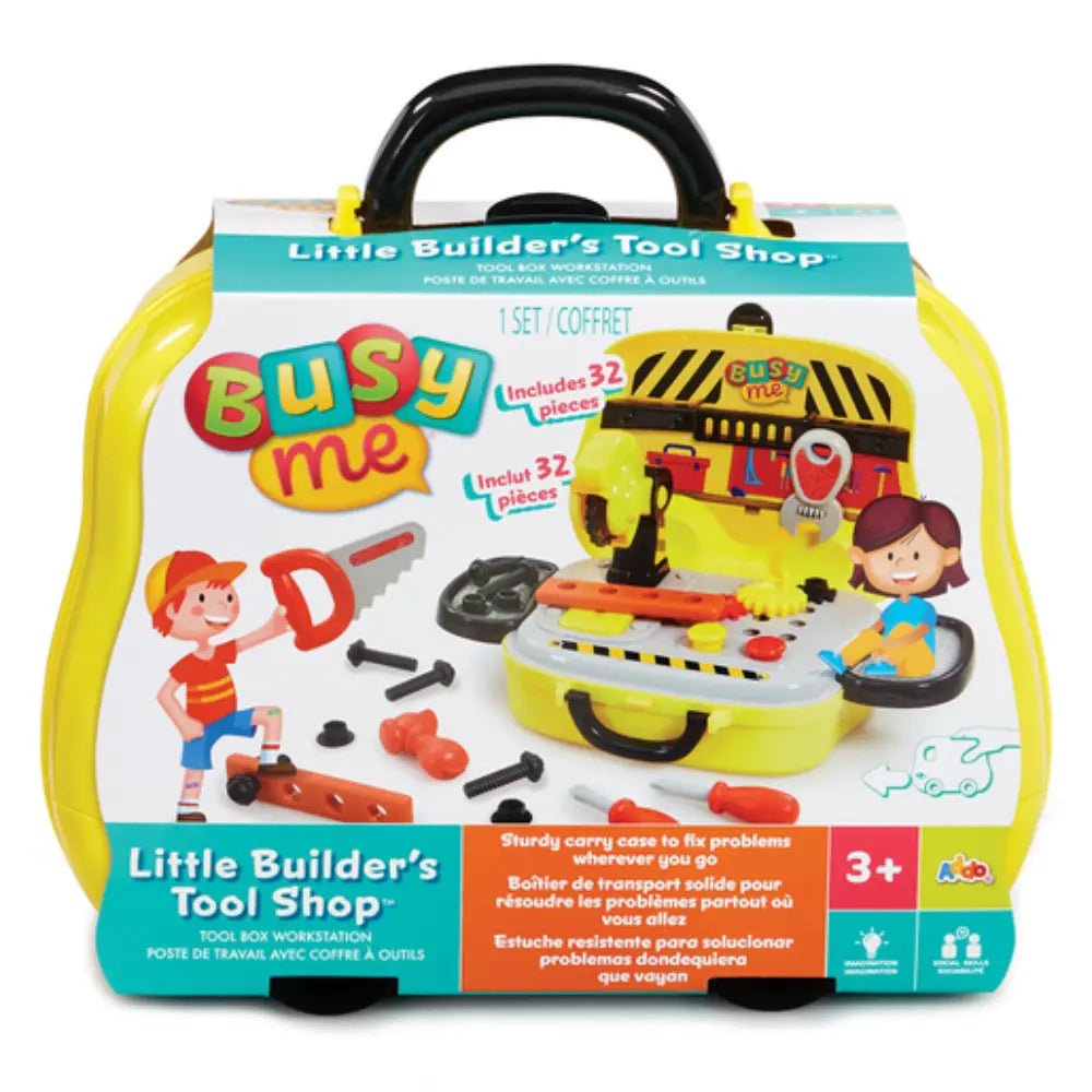 Addo Busy Me Little Builders Tool Shop V2 | Pretend Play Toy - Marah Kids