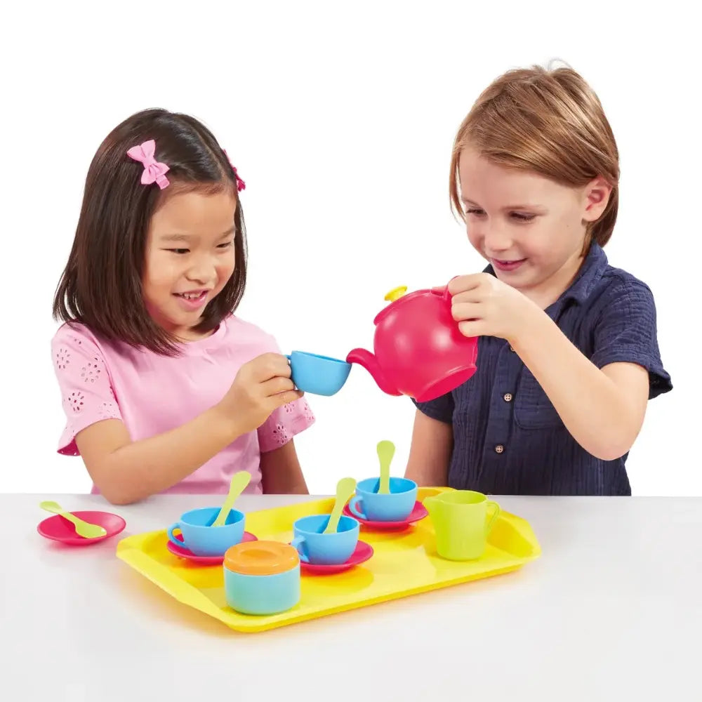 Addo Busy Me Tea Party Set, Pretend Play Toys, Learning Activity for Kids, Imaginative Toy