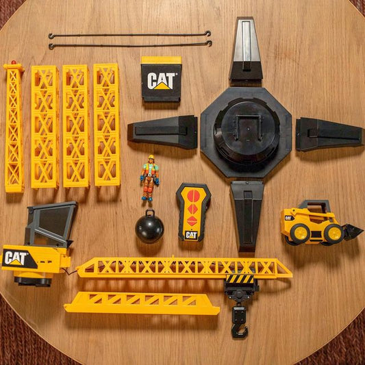 cat workforce jumbo power crane 50 - inch playset - Marah Kids