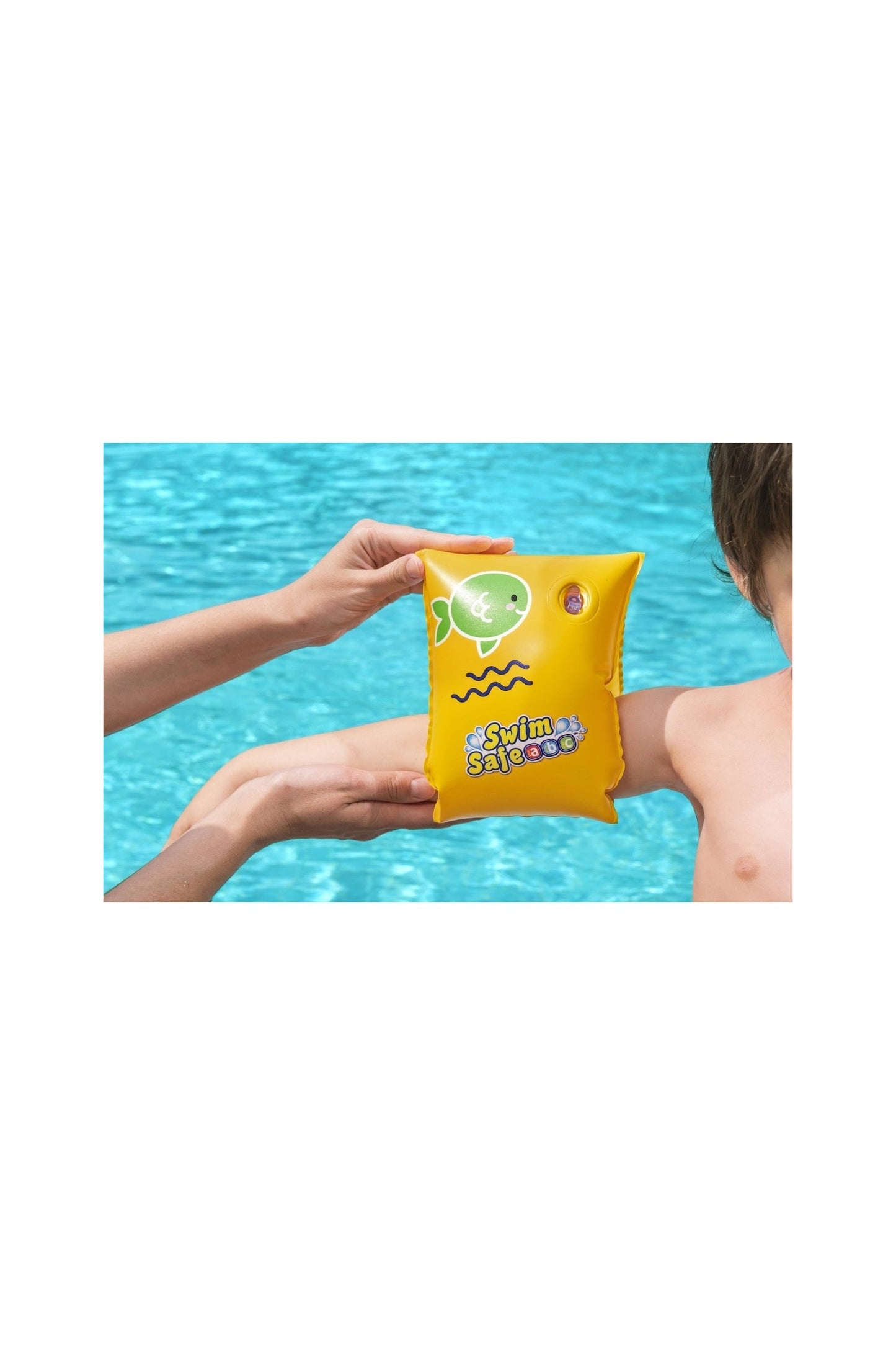 سوار سباحة للأطفال من Bway Stepc مقاس 25X15