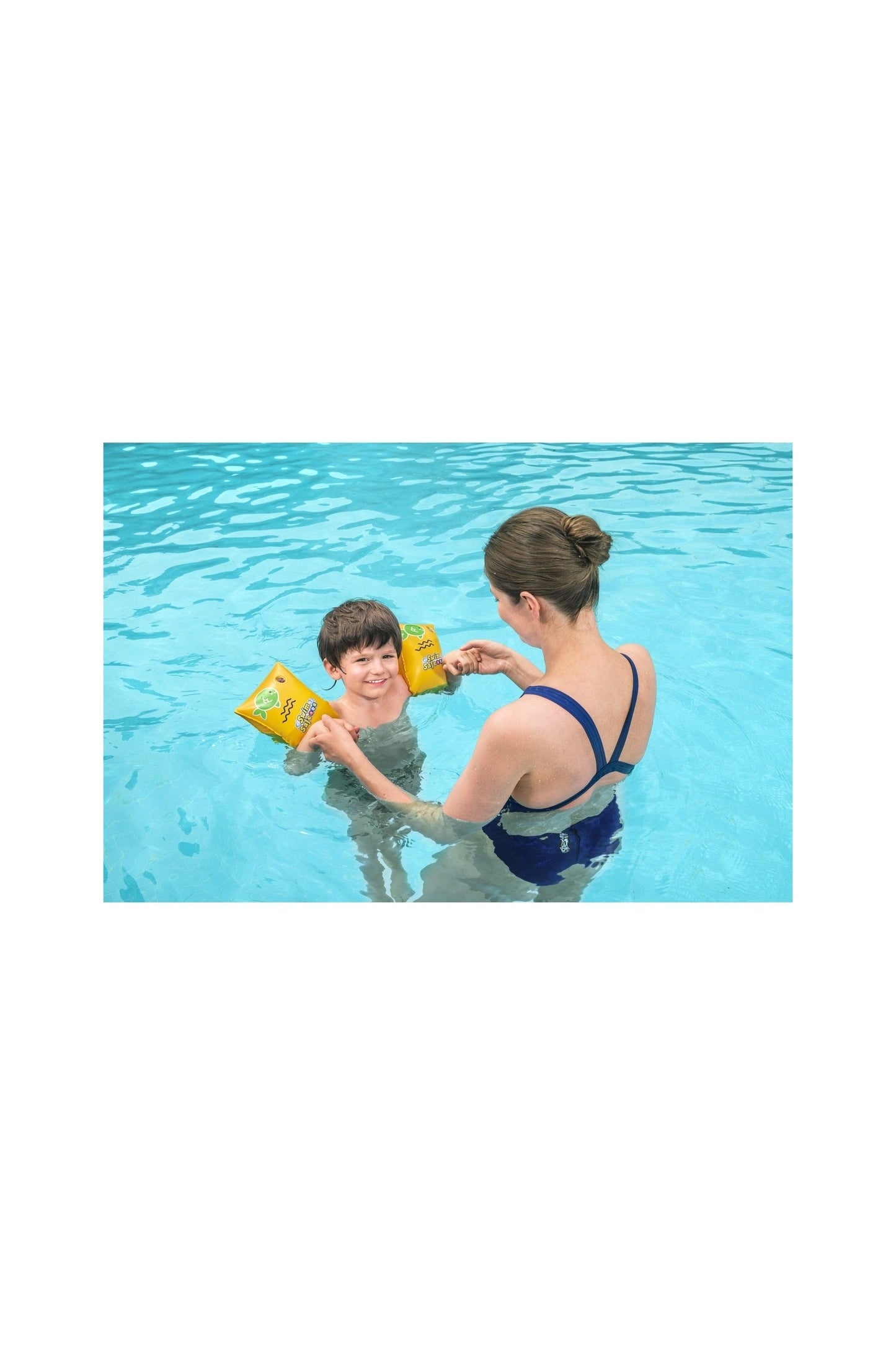 سوار سباحة للأطفال من Bway Stepc مقاس 25X15