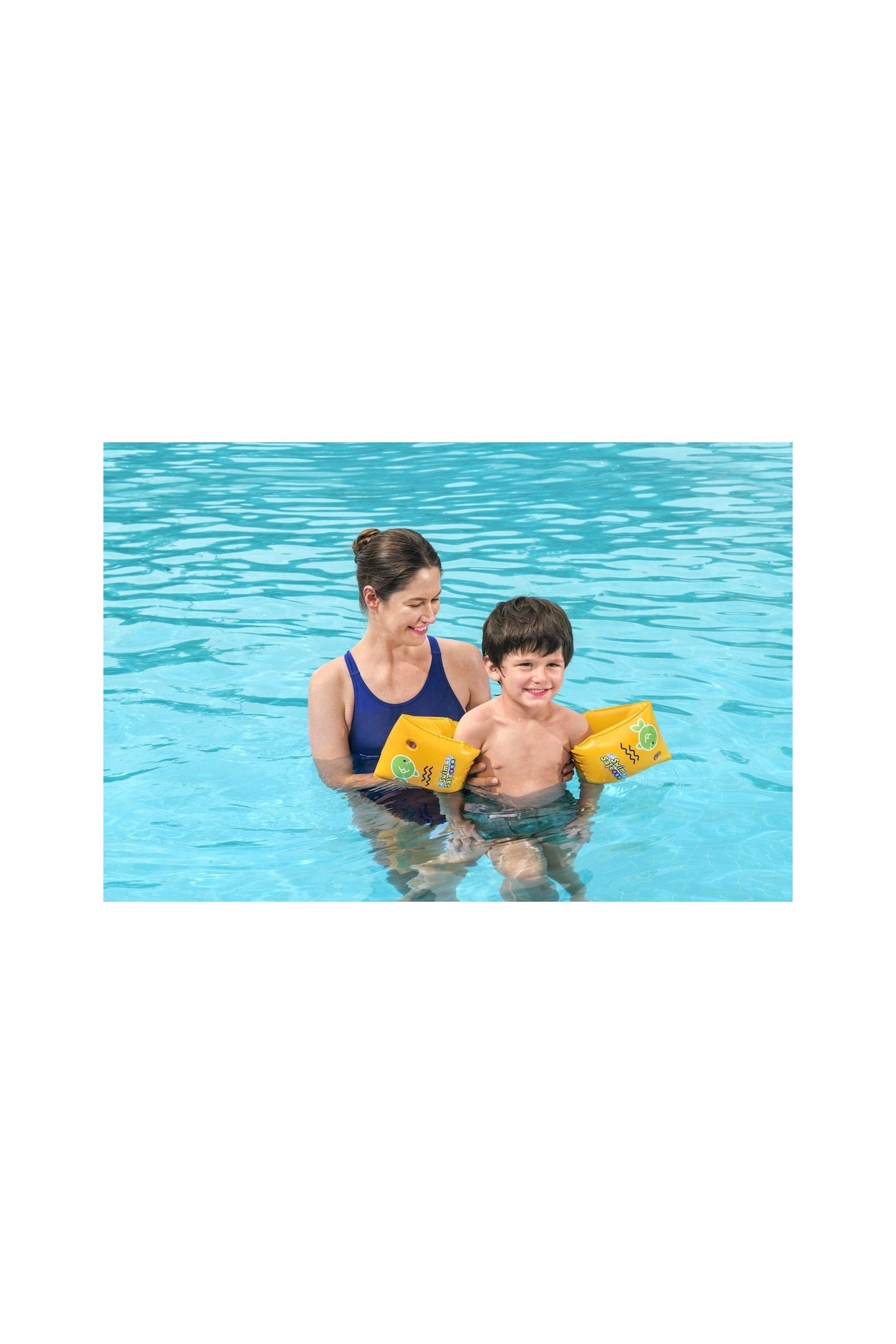 سوار سباحة للأطفال من Bway Stepc مقاس 25X15