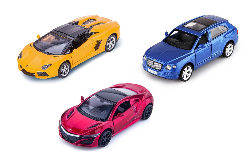 Power Joy - V.Vroom Diecast Unif Lice 3Pc 1 64 - Marah Kids