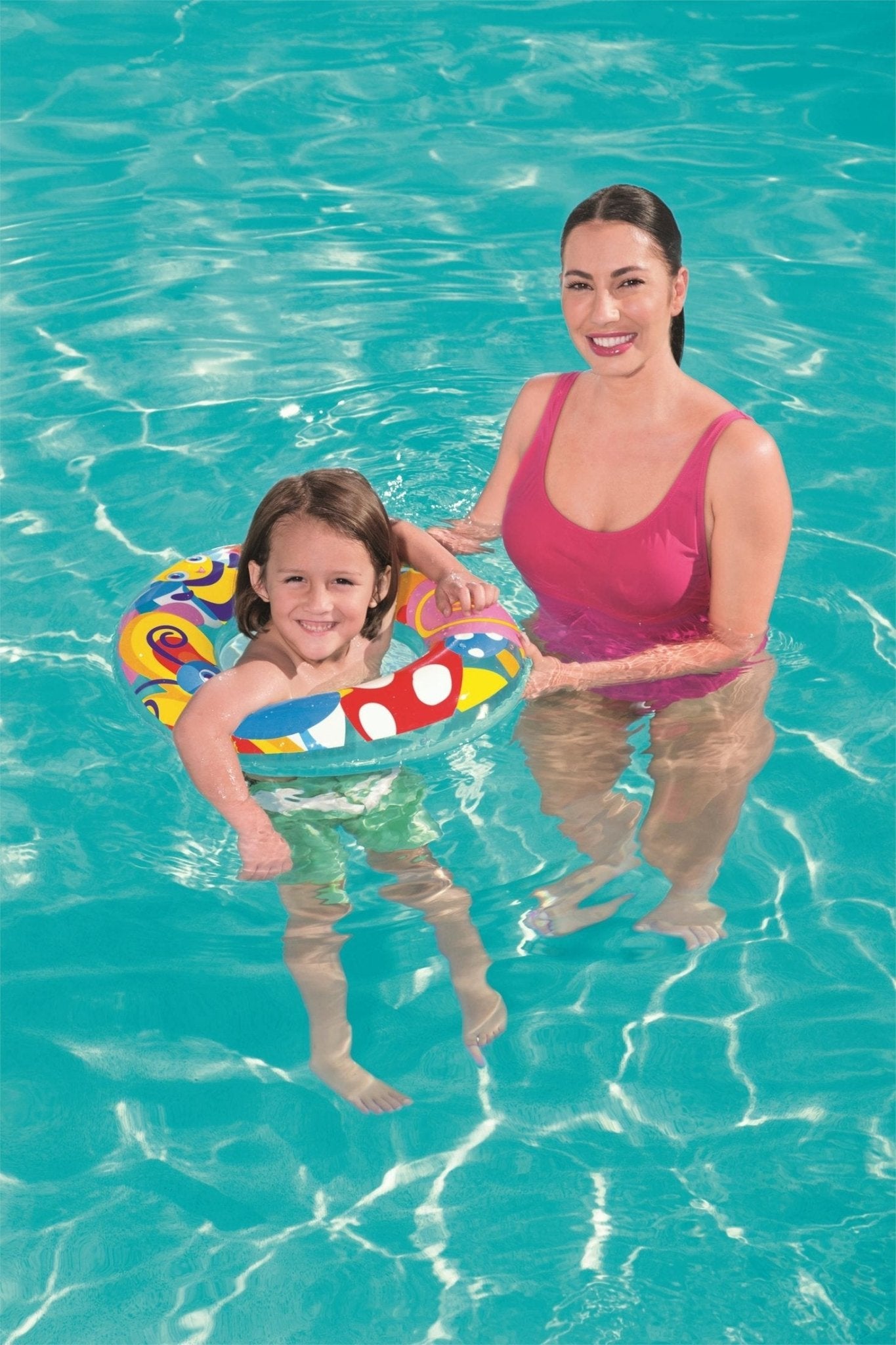 Bestway Swim Ring Designer 56Cm - Marah Kids