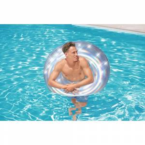 BESTWAY Swim Ring Iridescent 107Cm - Marah Kids
