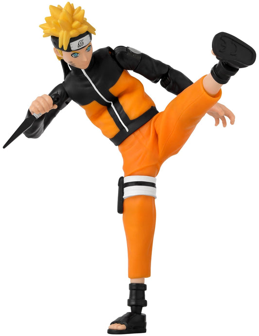 Anime Heroes Naruto Uzumaki Renewal 6.5 - Inches Collectible Action Figure with Interchangeable Hands - Marah Kids