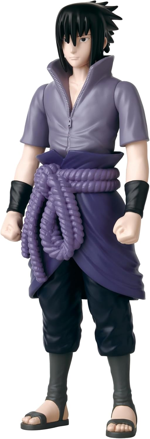 Bandai Anime Heroes Naruto Shippuden Sasuke Uchiha 12” Mega Action Figure - Marah Kids