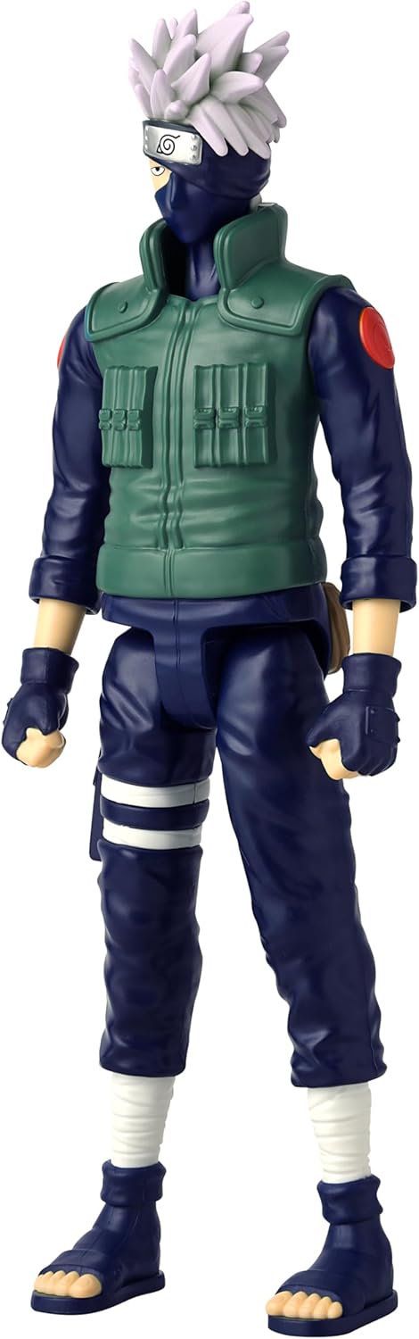 Bandai Anime Heroes Naruto Shippuden Kakashi Hatake 12” Mega Action Figure - Marah Kids