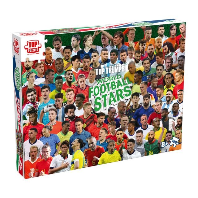 Toptrumps Puzzle World Football Stars - Marah Kids