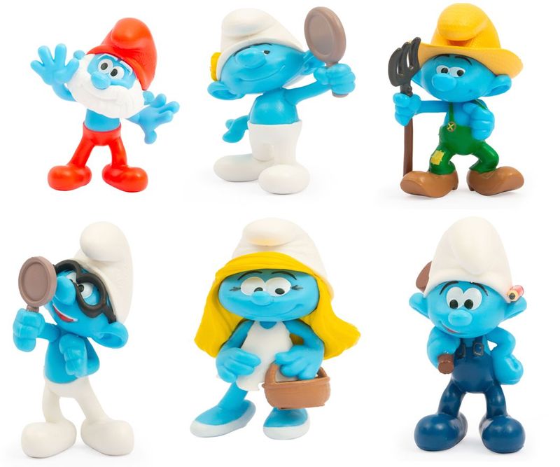 Giochi Smurfs Surprise House+1 Figure Cdu12 Woc - Marah Kids