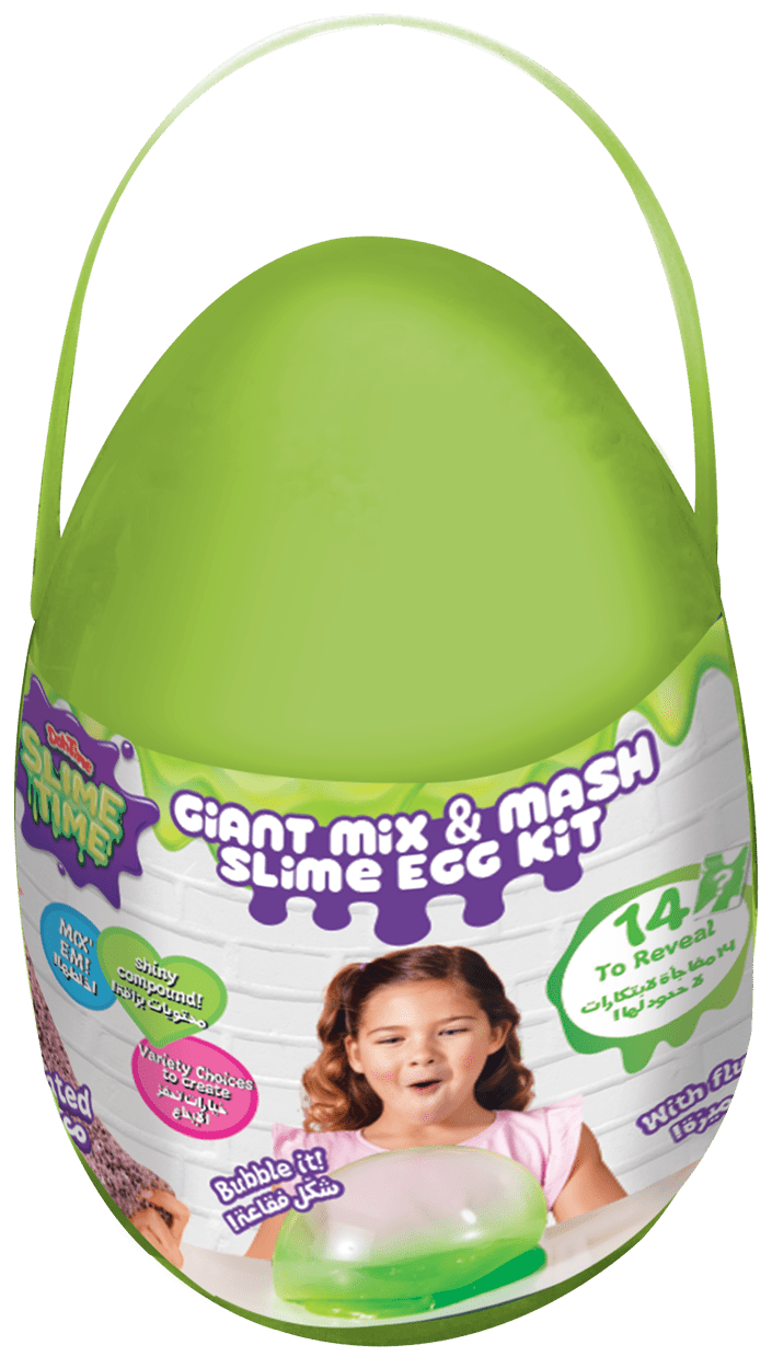SLIMETIME GIANT MIX&MASH EGG KIT - Marah Kids
